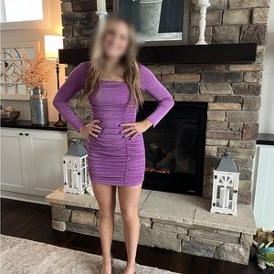 Purple/pink Princess Polly Mini dress. Size 8